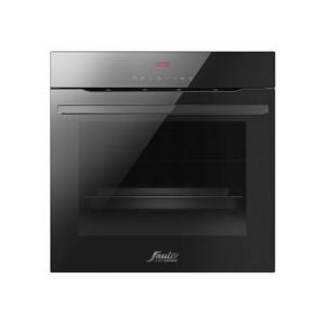 תנור פירוליטי בנוי דגם CUISINE 7600B SAUTER בצבע זכוכית שחורה
