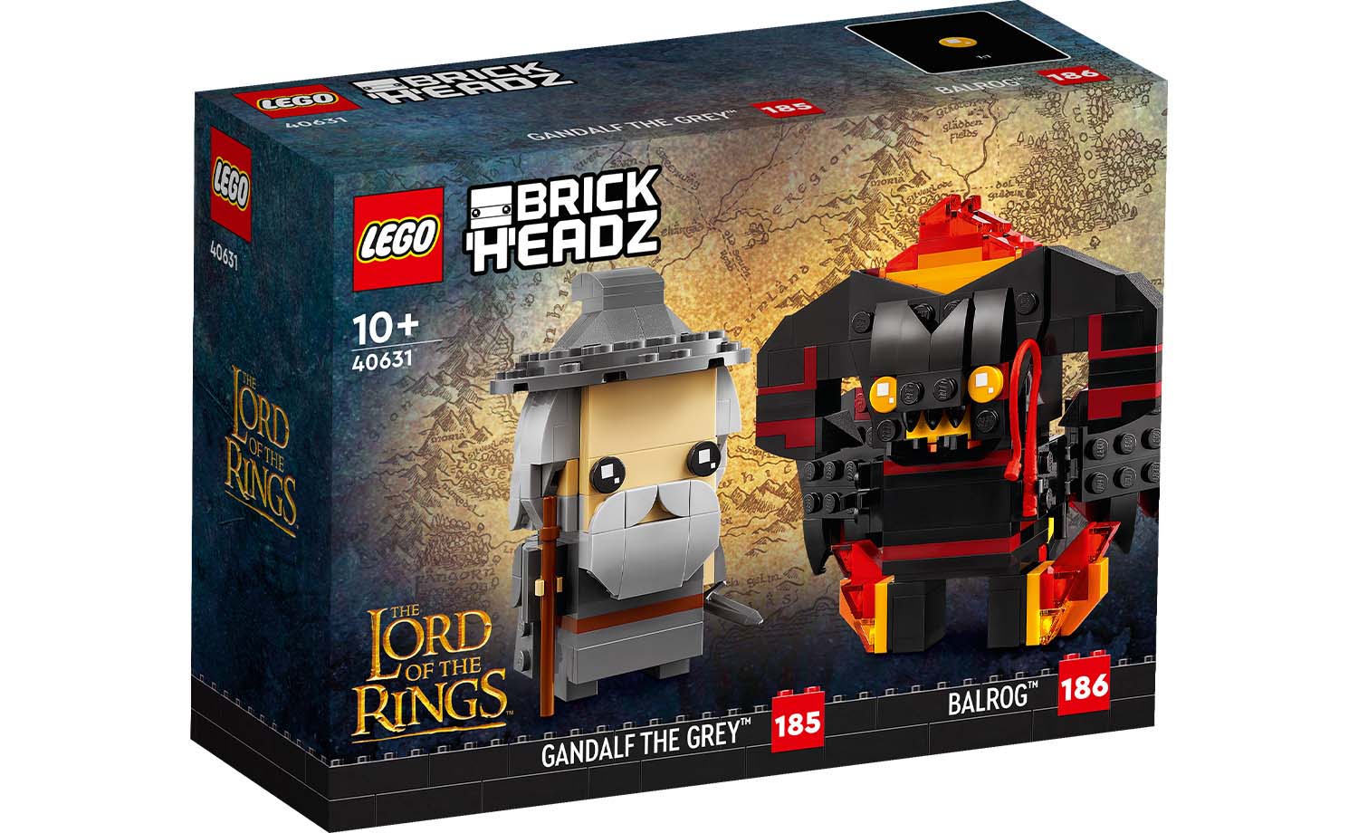 לגו BrickHeadz גנדלף האפור ובאלרוג (40631)