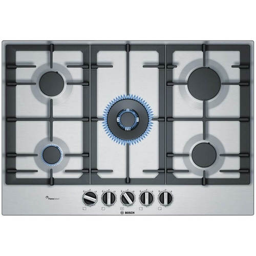 כיריים גז 5 להבות דגם PCQ7A5B90Y BOSCH נירוסטה