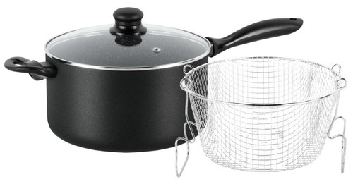 סיר צ'יפס נון-סטיק 24 ס