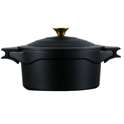 סיר יציקת אלומניום 28 שחור RETRO Y.C.031210