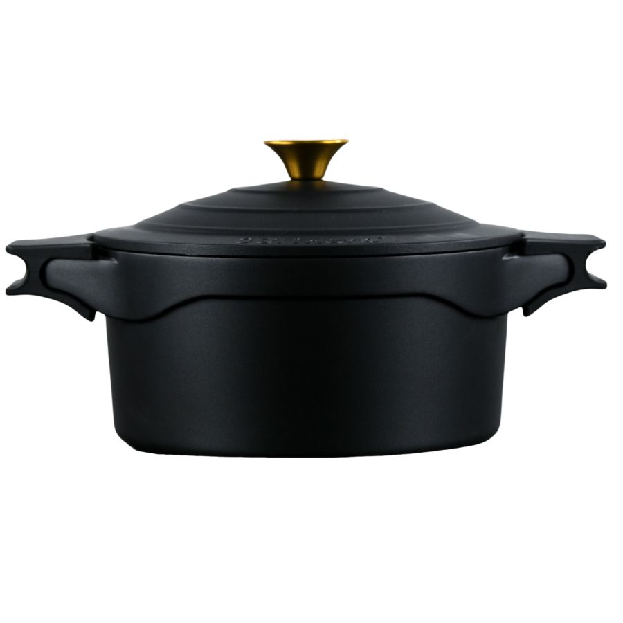 סיר יציקת אלומניום 28 שחור RETRO Y.C.031210