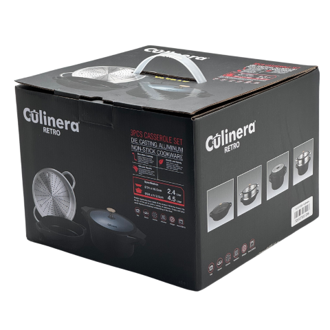 סט 4/ רב תכליתי יציקת אלומניום 24 ס