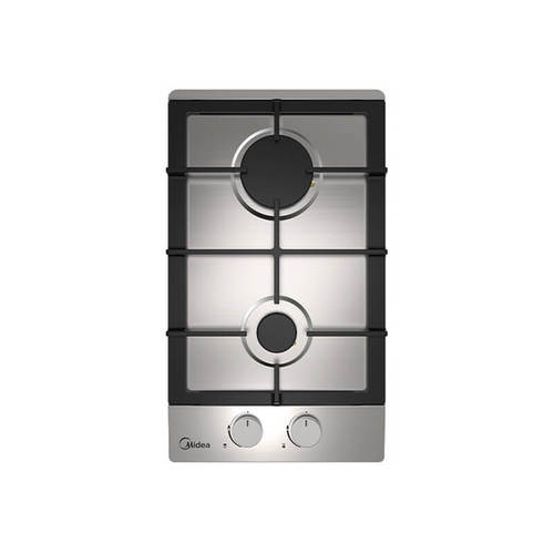 כיריים גז 2 להבות דגם 30SB005-6734 MIDEA נירוסטה