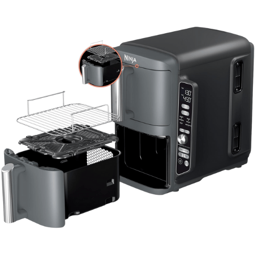 סיר טיגון דו קומתי 9.5 ליטר Ninja Double Stack XL SL403