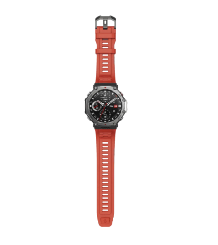 שעון חכם AMAZFIT דגם TREX 3 צבע כתום / לבה