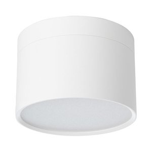  צמוד תקרה צילינדר לבן TOPAZ 15W 3CCT 