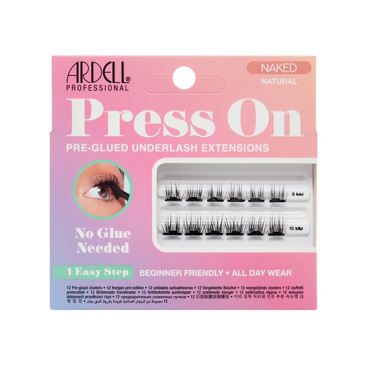 ארדל ריסים פרס-און - Ardell Press On Naked Natural