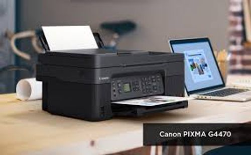 מדפסת ‏הזרקת דיו ‏משולבת Canon Pixma G4470 