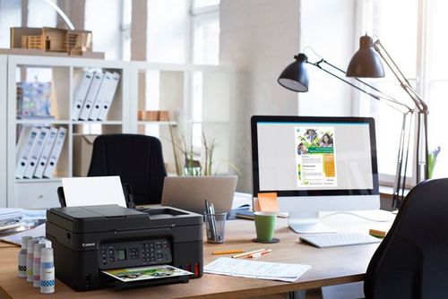 מדפסת ‏הזרקת דיו ‏משולבת Canon Pixma G4470 