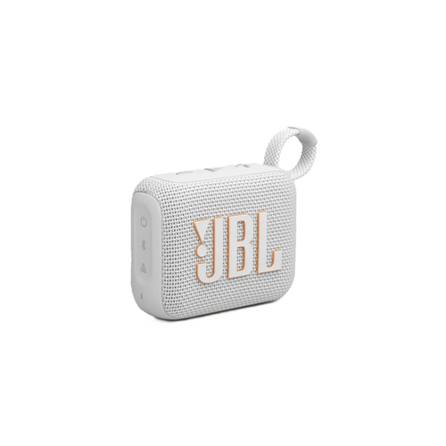 רמקול אלחוטי JBL GO 4,צבע לבן, שנה אחריות
