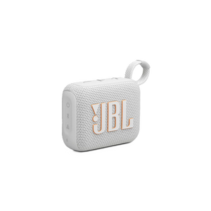 רמקול אלחוטי JBL GO 4,צבע לבן, שנה אחריות