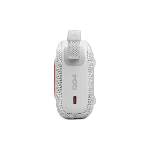 רמקול אלחוטי JBL GO 4,צבע לבן, שנה אחריות