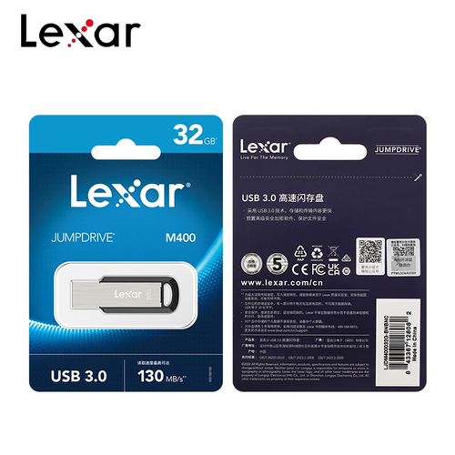 דיסק און קי Lexar 32GB JumpDrive M400 USB 3.0 Flash Drive לקסר
