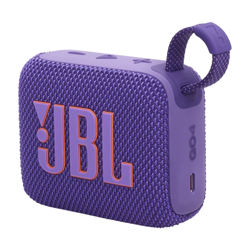 רמקול אלחוטי נייד JBL Go 4 סגול (יבואן רשמי)
