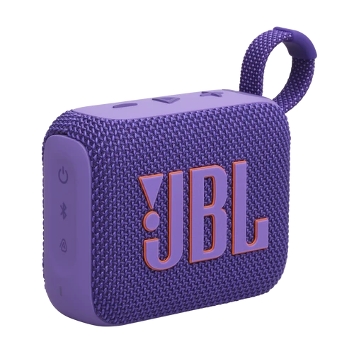 רמקול אלחוטי נייד JBL Go 4 סגול (יבואן רשמי)