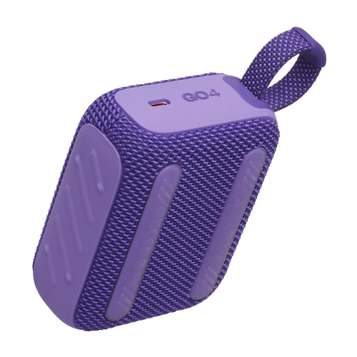 רמקול אלחוטי נייד JBL Go 4 סגול (יבואן רשמי)