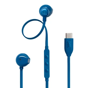 אוזניות JBL TUNE 305C - TYPE C בצבע כחול