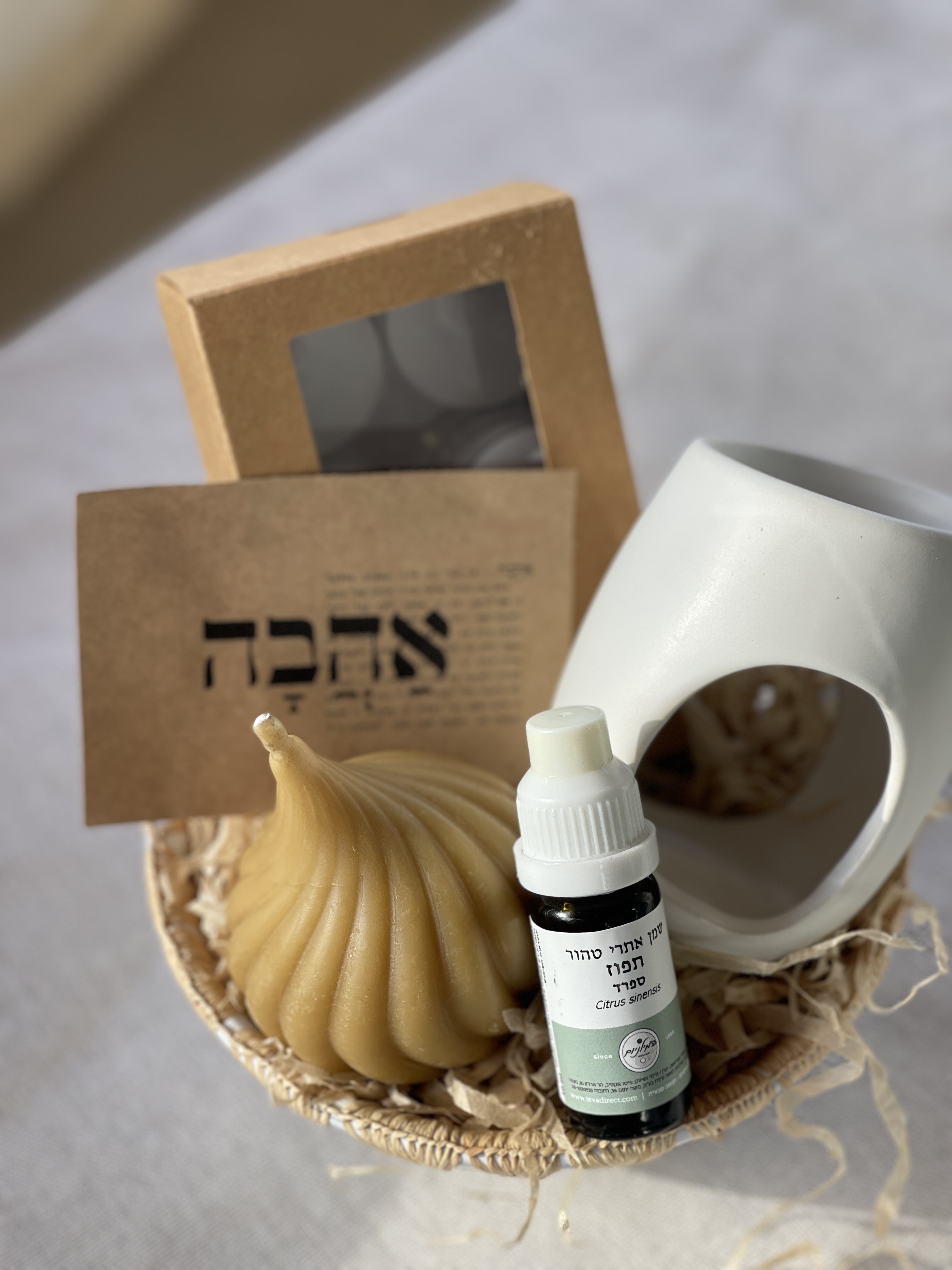 מארז נרות ומבער 