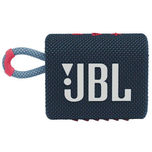 רמקול אלחוטי JBL GO 3,צבע כחול, שנה אחריות