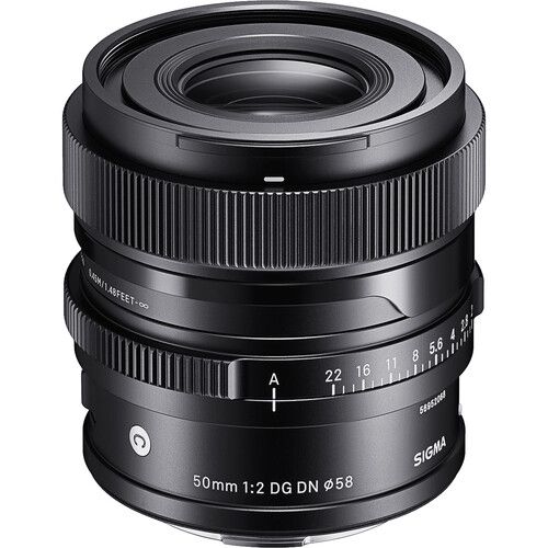 עדשה Sigma 50mm f/2 DG DN לסוני/פנסוניק