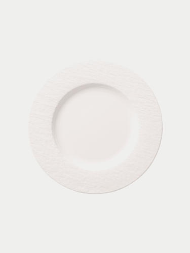 סט 6 צלחות מנה ראשונה Manufacture Rock Blanc