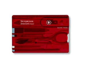 כרטיס שווייצרי SWISS CARD של חברת VICTORINOX