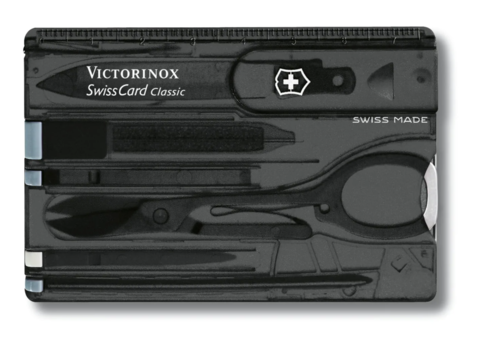 כרטיס שווייצרי   SWISS CARD  של חברת VICTORINOX