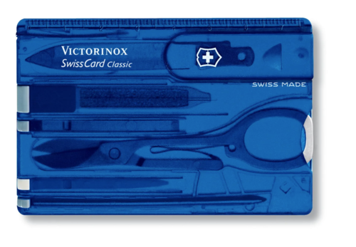 כרטיס שווייצרי   SWISS CARD  של חברת VICTORINOX