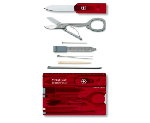 כרטיס שווייצרי   SWISS CARD  של חברת VICTORINOX