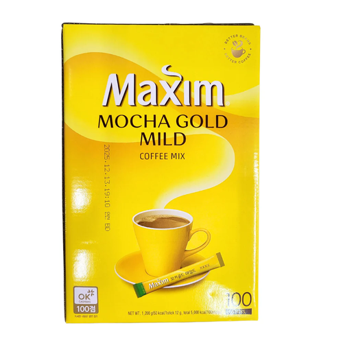 MAXIM אבקה להכנת משקה קפה בטעם מוקה 12 גרם 20 יחידות