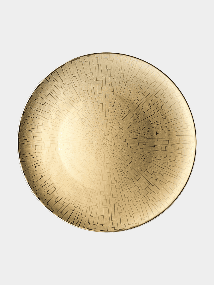 פלטת הגשה עגולה TAC Skin Gold