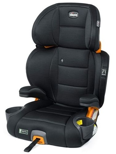 בוסטר קידפיט קלירטקס פלוס Kidfit Cleartex Plus עם ריפוד נטול כימיכלים, איזופיקס ומתקני כוס גמישים - שחור Obsidian