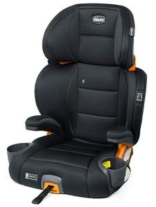 בוסטר קידפיט קלירטקס פלוס Kidfit Cleartex Plus עם ריפוד נטול כימיכלים, איזופיקס ומתקני כוס גמישים - שחור Obsidian