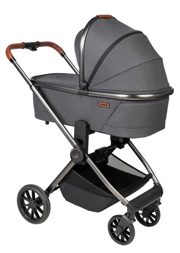 ספורט ליין 2024 CIELO PRO ריפוד אפור / שלד אפור Brushed / ידית חומה