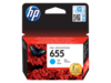 מחסנית דיו HP 655 Cyan Ink Cartridge