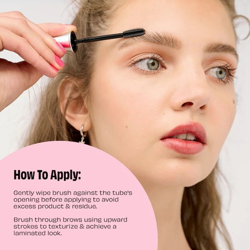 ג'ל גבות בנפיט 24-HR Brow Setter Clear Brow Gel with Lamination Effect