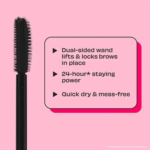 ג'ל גבות בנפיט 24-HR Brow Setter Clear Brow Gel with Lamination Effect