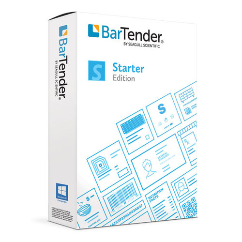 תוכנת בארטנדר סטארטר BarTender Starter 1Y Support