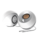 רמקול למחשב- Creative Pebble - Modern 2.0 USB Desktop Speakers White