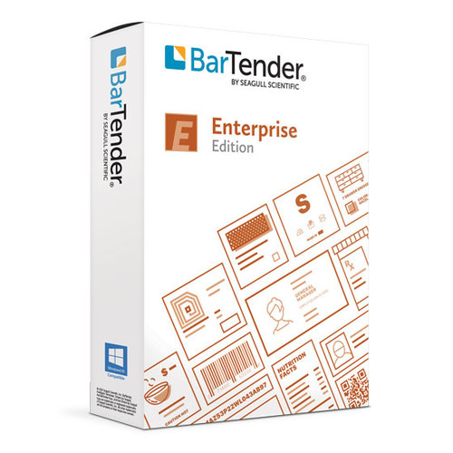 תוכנת בארטנדר BarTender Enterprise 3 Printers 1Year Support