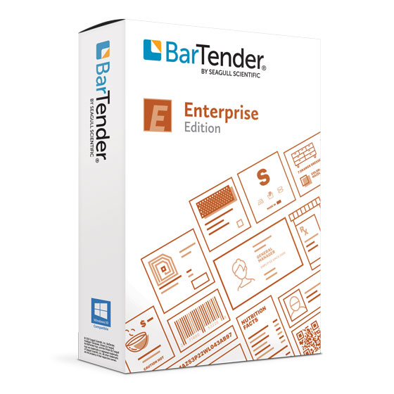 תוכנת בארטנדר BarTender Enterprise 3 Printers 1Year Support