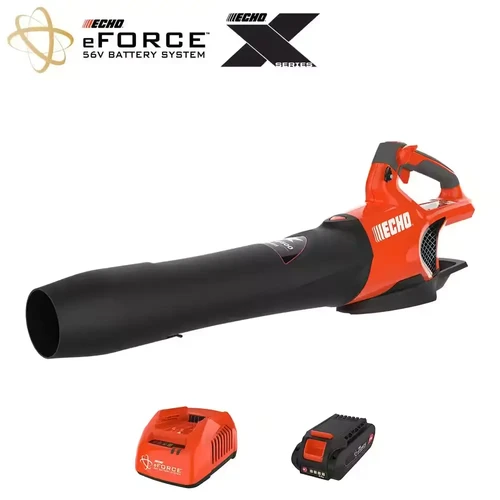 מפוח עלים נטען 56V מקצועי +סוללה 5.0AH ומטען מהיר +מתנה משקפי ECHO דגם DPB-2500 יצרן ECHO