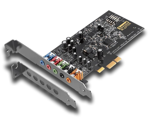 כרטיס קול - 5.1 PCIe Sound Card with SBX Pro Studio