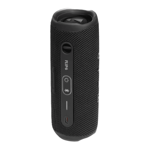 רמקול בלוטוס JBL Flip 6, צבע שחור, שנה אחריות