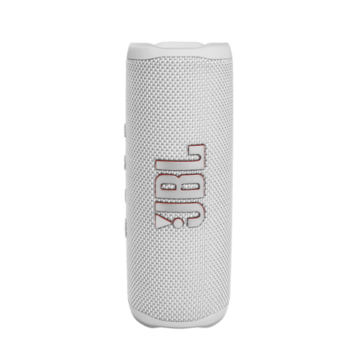 רמקול בלוטוס JBL Flip 6, צבע לבן, שנה אחריות
