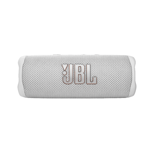 רמקול בלוטוס JBL Flip 6, צבע לבן, שנה אחריות