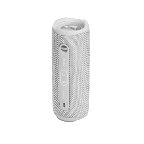 רמקול בלוטוס JBL Flip 6, צבע לבן, שנה אחריות