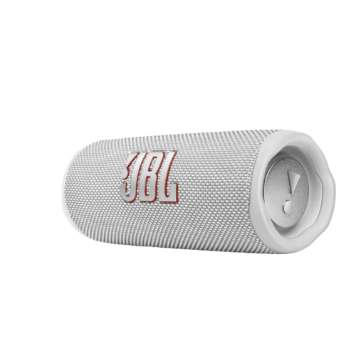רמקול בלוטוס JBL Flip 6, צבע לבן, שנה אחריות