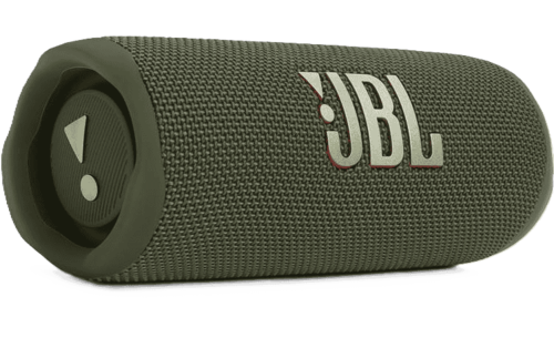 רמקול בלוטוס JBL Flip 6, צבע ירוק זית, שנה אחריות